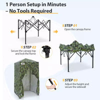 EAGLE PEAK Auvent escamotable 4x4, Cabine d'essayage portable ultra-compacte et flexible pour les séances photo