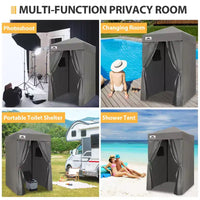 EAGLE PEAK Auvent escamotable 4x4, Cabine d'essayage portable ultra-compacte et flexible pour les séances photo