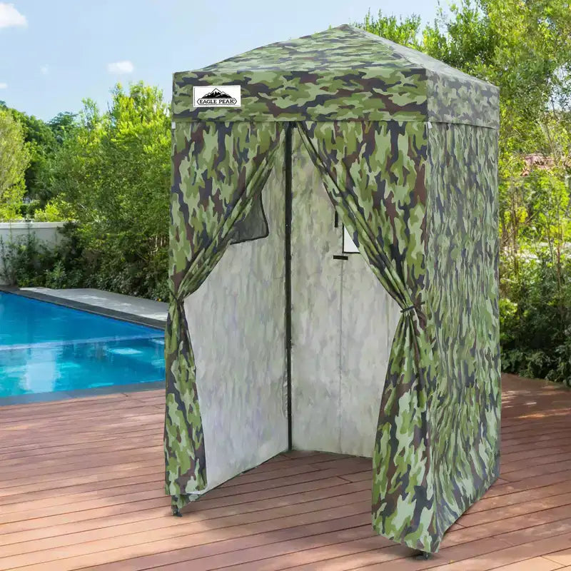 EAGLE PEAK Auvent escamotable 4x4, Cabine d'essayage portable ultra-compacte et flexible pour les séances photo