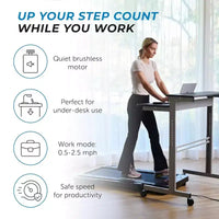 Tapis roulant Staminamuuv, Tapis de marche pliable, Appareil cardio pour la maison