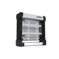 Destructeur d'insectes d'intérieur Flowtron avec puissance 3000 V, lampe LED, ampoules UV 15 W et grille antichoc facile à nettoyer