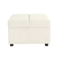 Lit Ottoman Convertible une place avec Matelas - Lit d'appoint peu encombrant pour Salon et Appartement