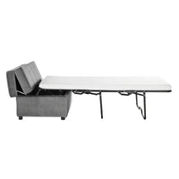 Lit Ottoman Convertible une place avec Matelas - Lit d'appoint peu encombrant pour Salon et Appartement