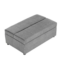 Lit Ottoman Convertible une place avec Matelas - Lit d'appoint peu encombrant pour Salon et Appartement