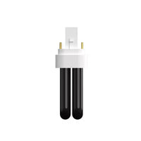 Flowtron Ampoule de rechange pour piège anti-insectes d'interieur - lot de 2 lampes UV, 10W, sortie 3000V