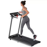 Tapis de marche pliant Whisen, 2,5 CV, 0,8-12 km/h, capacité de 120 kg, inclinaison