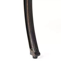 Banc d'extérieur Cozumel Christopher Knight Home en aluminium moulé de 40,75 po, cuivre brillant
