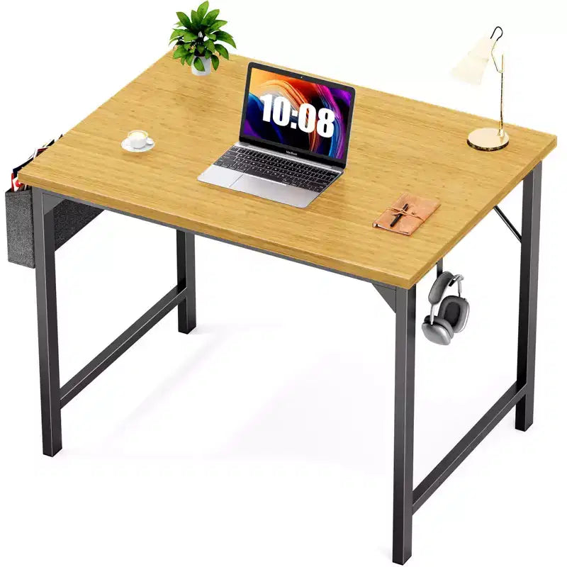 Bureau de jeu pour ordinateur de 31 à 63 pouces avec rangement, table d'ordinateur moderne et simple pour bureau à domicile, pour jeunes étudiants et adultes, blanc