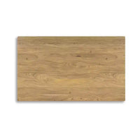 Table à manger rectangulaire moderne Gretlynn de Signature Design by Ashley - Bois clair naturel avec pieds en métal noir - 6 places