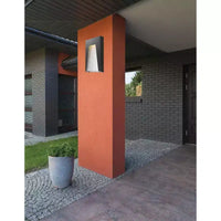 Luminaire d'extérieur DEL Collection Millenial - 8 x 18 - Design moderne avec verre givré