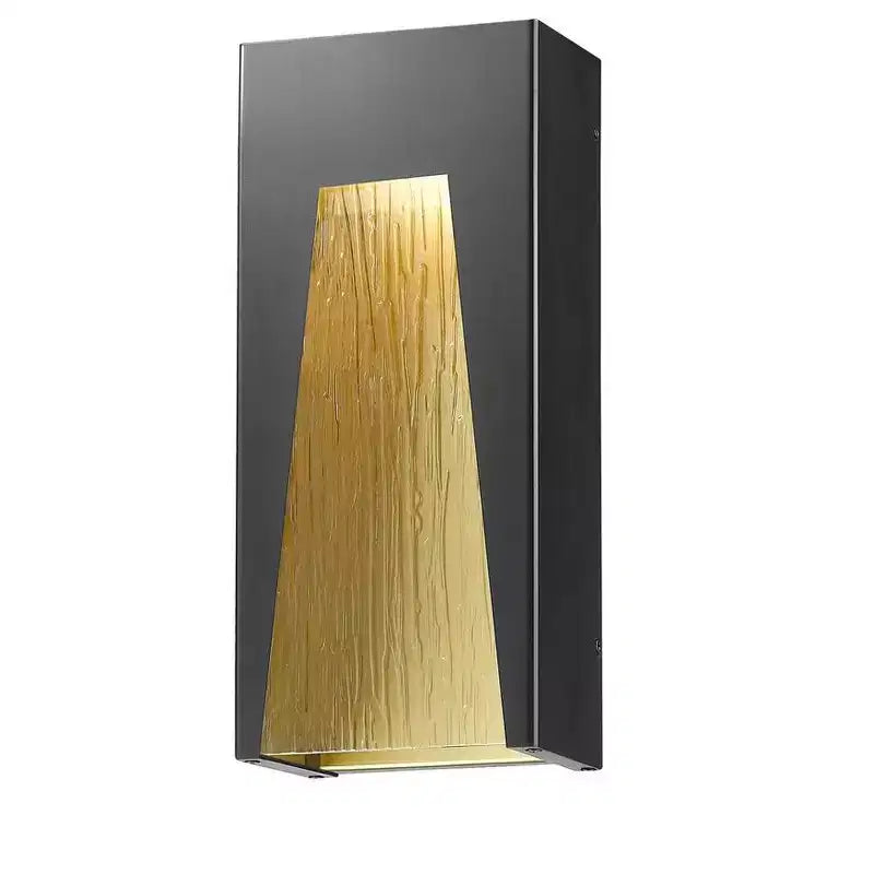 Millennial Collection LED Outdoor Fixture - 8 x 18 - Modern Design with Frosted Glass