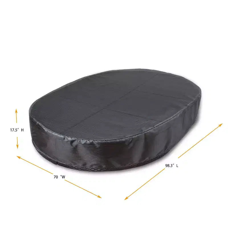 Summerset Shield Housse de bain de soleil, protection ultime pour votre mobilier d'extérieur 70 x 98,3 x 17,5 Mercury