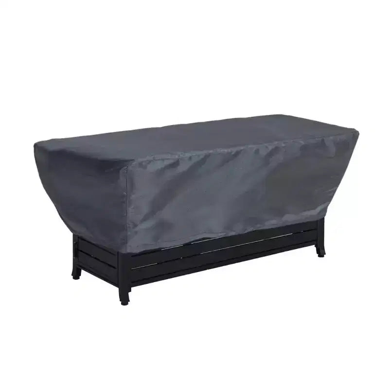 Protection ultime pour votre mobilier d'extérieur Summerset Shield Fire Pit Cover Rectangle Mercury