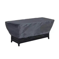 Protection ultime pour votre mobilier d'extérieur Summerset Shield Fire Pit Cover Rectangle Mercury