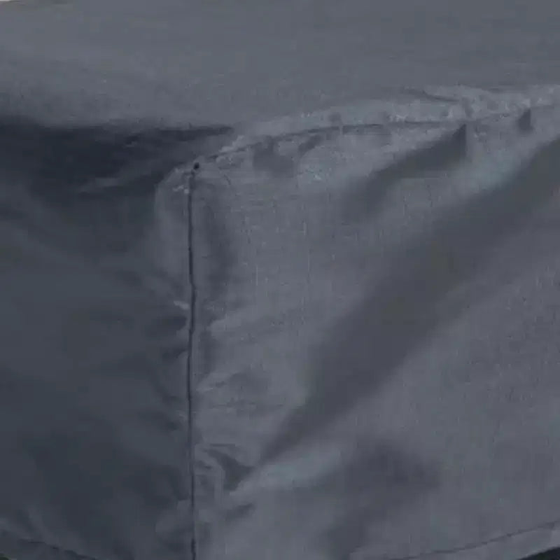 Protection ultime pour votre mobilier d'extérieur Summerset Shield Fire Pit Cover Rectangle Mercury