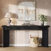 Lantine table sofa extra-longue 70.9 pouces, table sofa pour salon