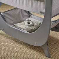 Shnuggle Air Lite Cododo Bébé | Lit Bébé Ajustable en Hauteur avec Matelas