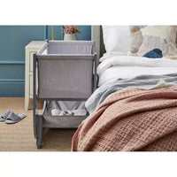 Shnuggle Air Lite Cododo Bébé | Lit Bébé Ajustable en Hauteur avec Matelas