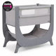 Shnuggle Air Lite Bedside Bassinet | Infant Crib Height Adjustable Baby Bed with Mattress