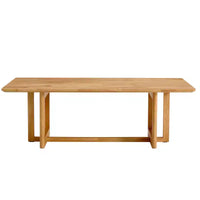 Table basse moderne rectangulaire Vatros Petite table basse en bois