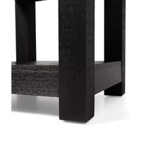 Maven Lane Paulo table d'appoint en bois 22x22