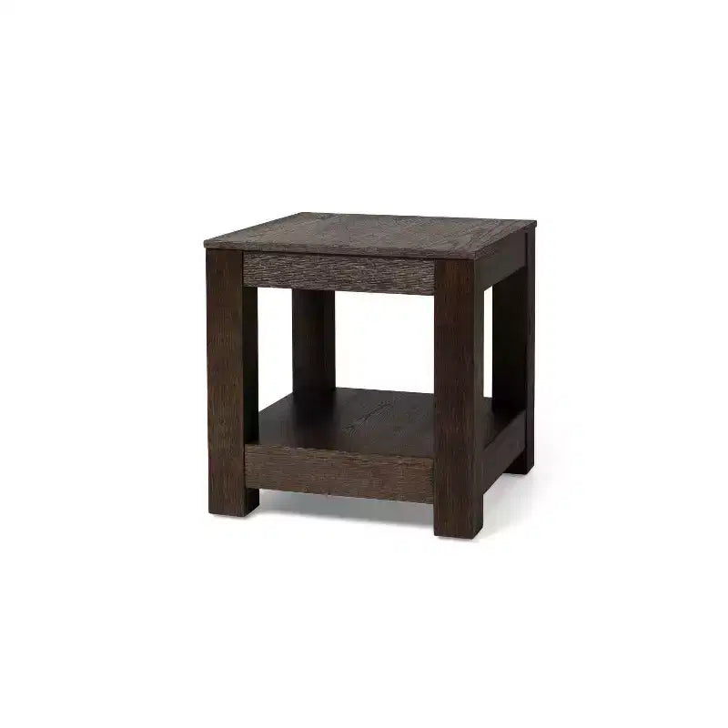Maven Lane Paulo table d'appoint en bois 22x22