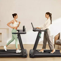 Tapis de course UREVO Foldi 3S avec bureau | Réglable, pliable, intelligent
