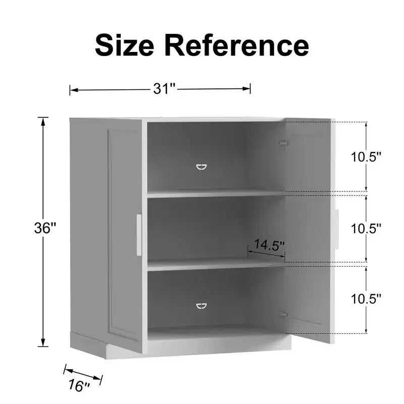 PexFix meuble d'appoint en bois 36x31x16 avec étagères réglables en noir