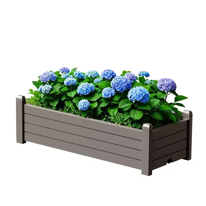 Jardinière rectangulaire d'une capacité de 78L/21Gal/2,75 pieds cubes