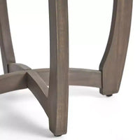 Christopher Knight Home Lindy Ensemble bistro 3 pièces en bois d'acacia et osier d'extérieur