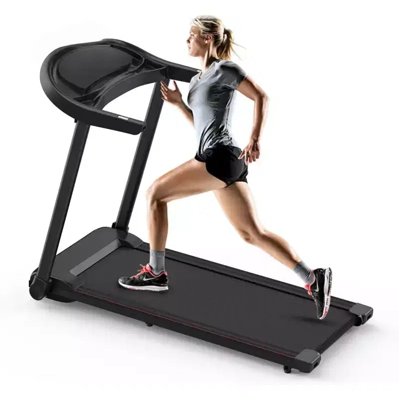 Tapis roulant NAYSAYE avec inclinaison réglable et ceinture de course plus large pour la maison ou la salle de sport, noir, 16.6*6*42.3