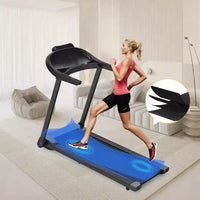 Tapis roulant NAYSAYE avec inclinaison réglable et ceinture de course plus large pour la maison ou la salle de sport, noir, 16.6*6*42.3