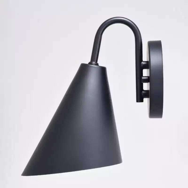 VAXCEL Hanson Applique murale intérieure extérieure contemporaine Dark Sky en acier 1 lumière compatible LED, Noir mat et Blanc