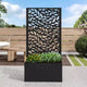 PexFix Jardinière murale en métal avec treillis pour plantes grimpantes