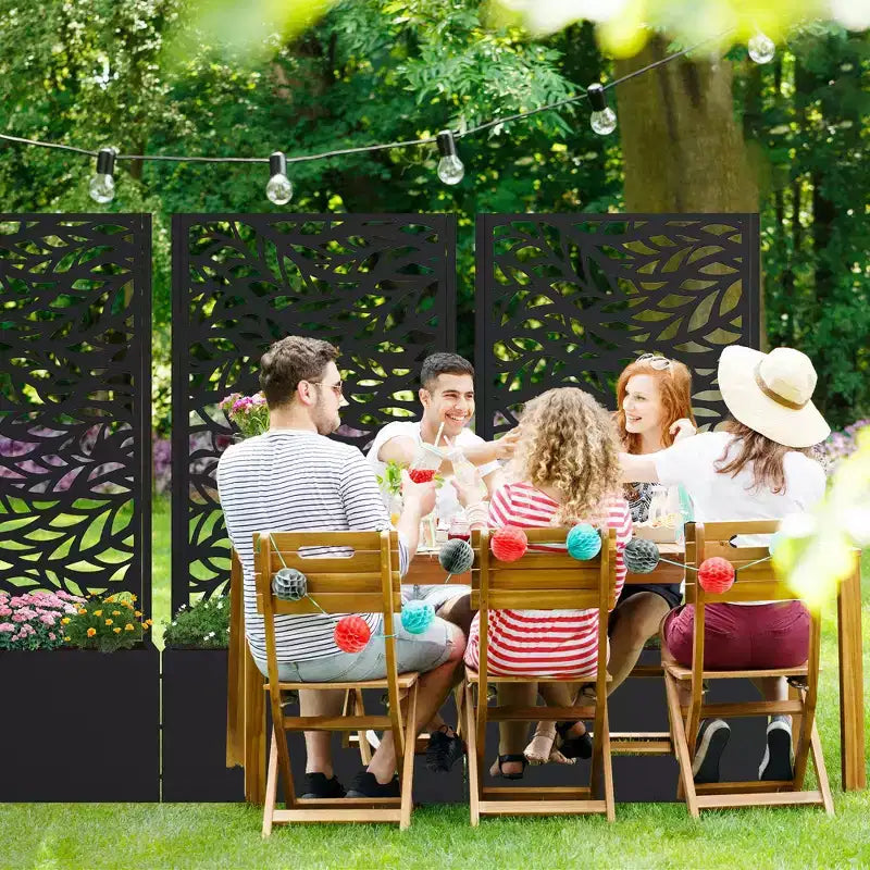PexFix Jardinière murale en métal avec treillis pour plantes grimpantes