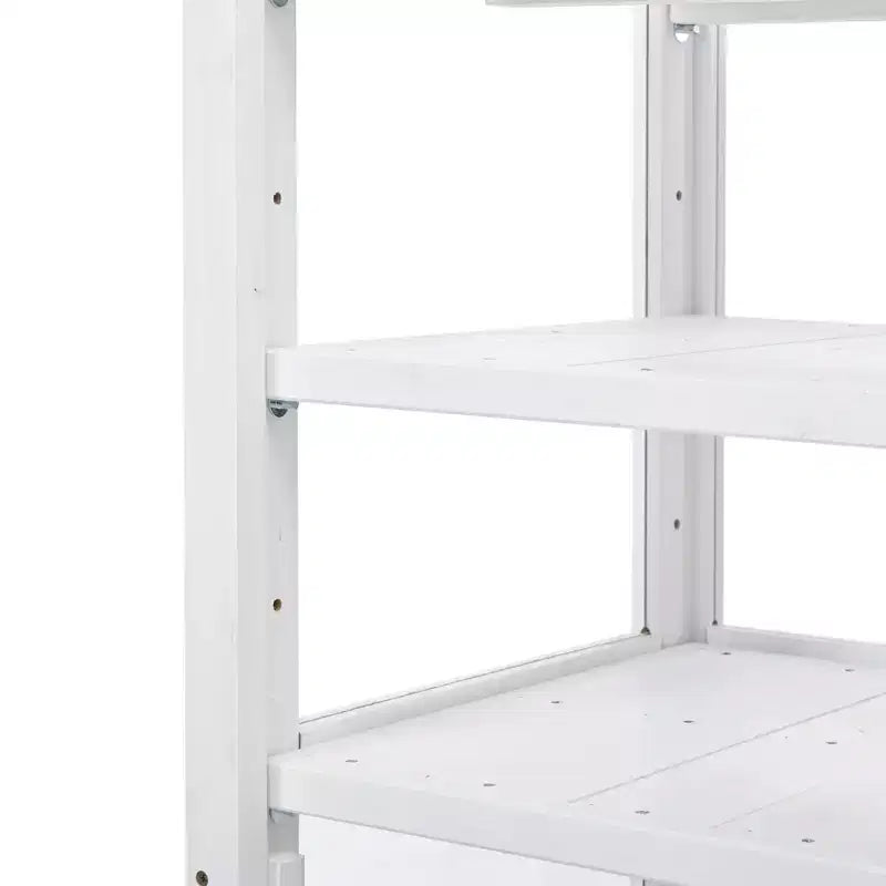 Serre de jardin en bois avec châssis froid portable, rangement mobile et étagères réglables, utilisation intérieure/extérieure