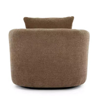 Fauteuil baquet pivotant rembourré Whisen 38.2 avec oreiller