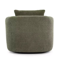 Fauteuil baquet pivotant rembourré Whisen 38.2 avec oreiller
