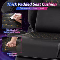Chaise de jeu Costway avec repose-pieds Fauteuil d'ordinateur de jeu vidéo ergonomique avec appui-tête