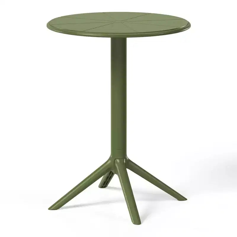 WestinTrends Playa Ensemble de table de bistro d'extérieur en résine 3 pièces avec chaises de salle à manger empilables pour 2