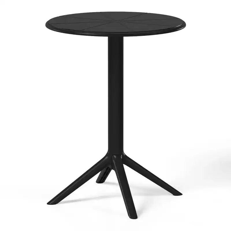 WestinTrends Playa Ensemble de table de bistro d'extérieur en résine 3 pièces avec chaises de salle à manger empilables pour 2