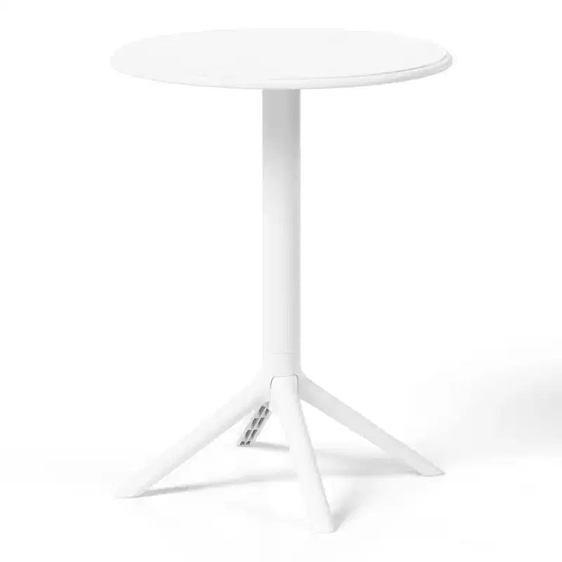WestinTrends Playa Ensemble de table de bistro d'extérieur en résine 3 pièces avec chaises de salle à manger empilables pour 2