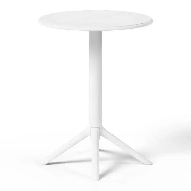 WestinTrends Playa Ensemble de table de bistro d'extérieur en résine 3 pièces avec chaises de salle à manger empilables pour 2