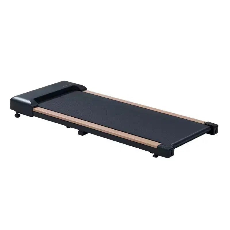 NAYSAYE Tapis de marche incline portable compact sous le bureau pour la maison et le bureau, noir et gris, 45.7*19.1*4.2