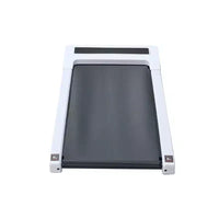 Tapis Roulant NAYSAYE au Design Compact Supporte une Capacité de 125kg pour la Forme à Domicile ou au Bureau, Blanc, 47.2*20.9*4.9
