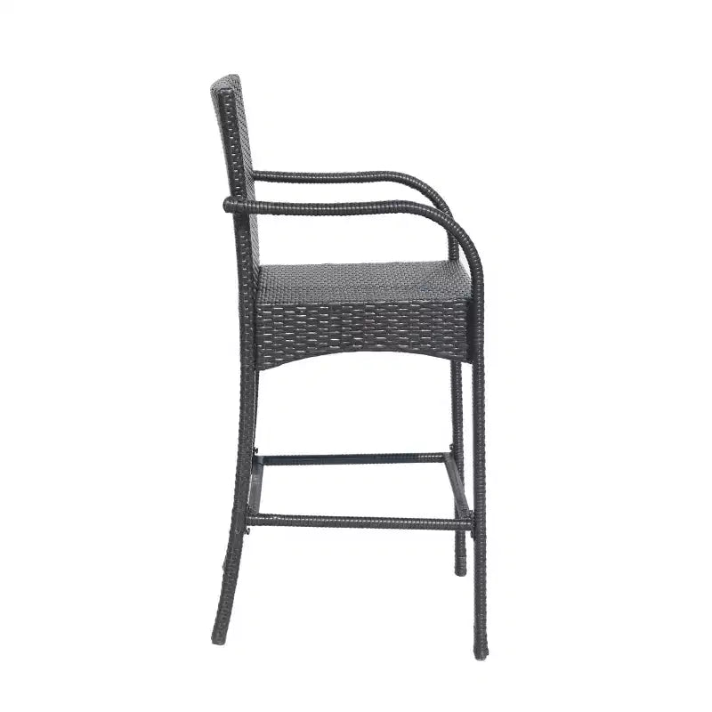 Christopher Knight Home Cascada Tabourets de bar d'extérieur en osier de 76 cm (lot de 2)