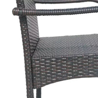 Christopher Knight Home Cascada Tabourets de bar d'extérieur en osier de 76 cm (lot de 2)