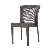 Christopher Knight Home Candice, ensemble de mobilier de salle à manger de balcon 3 pièces avec chaises empilables