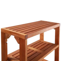 vidaXL Ensemble bistro pliant 3 pièces en bois d'acacia massif