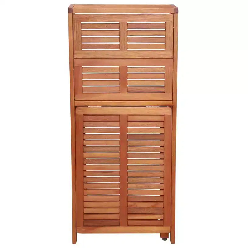 vidaXL Ensemble bistro pliant 3 pièces en bois d'acacia massif